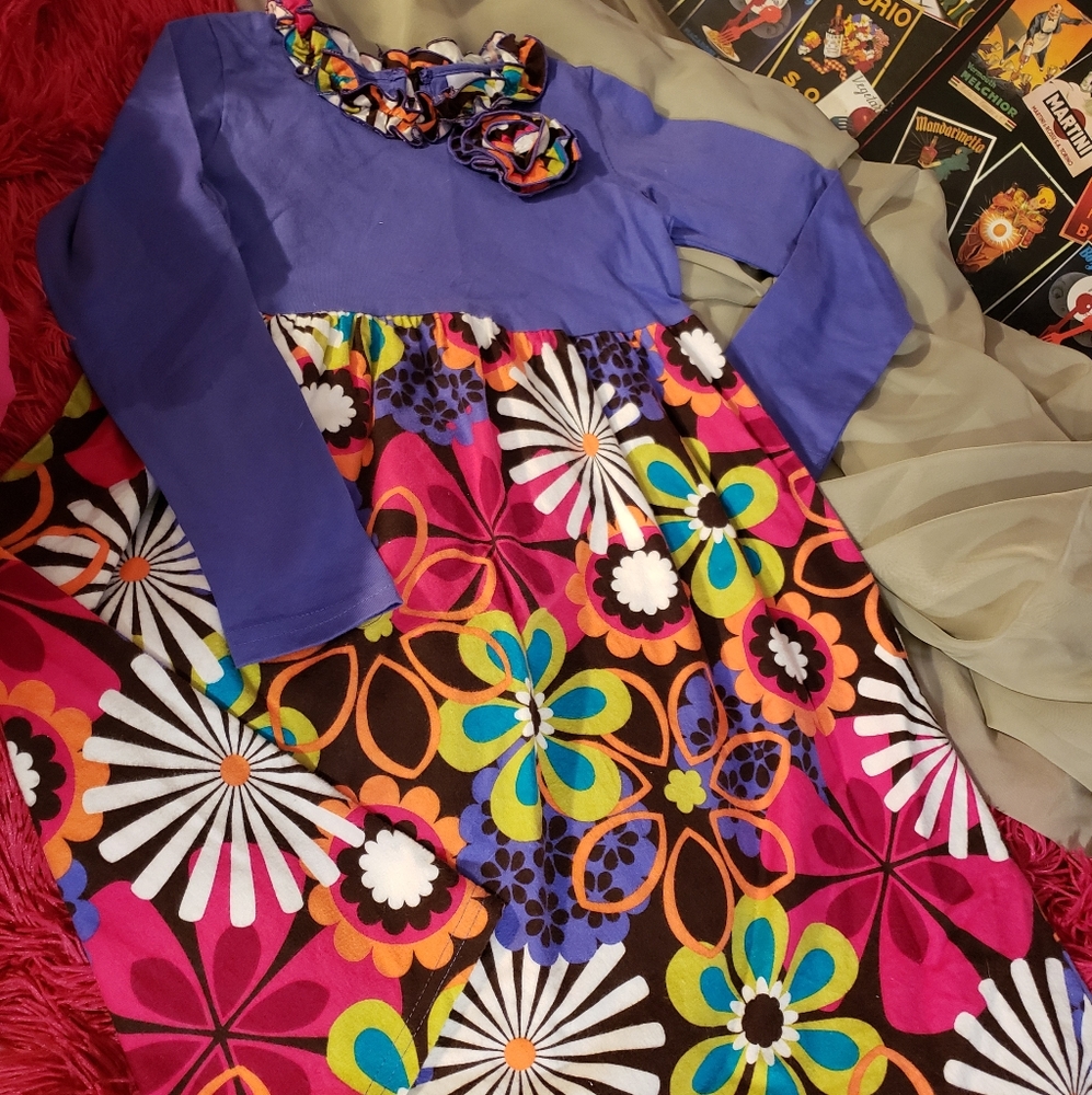 C.W.D. Kids Boutique Girls Long Sleeve Dress